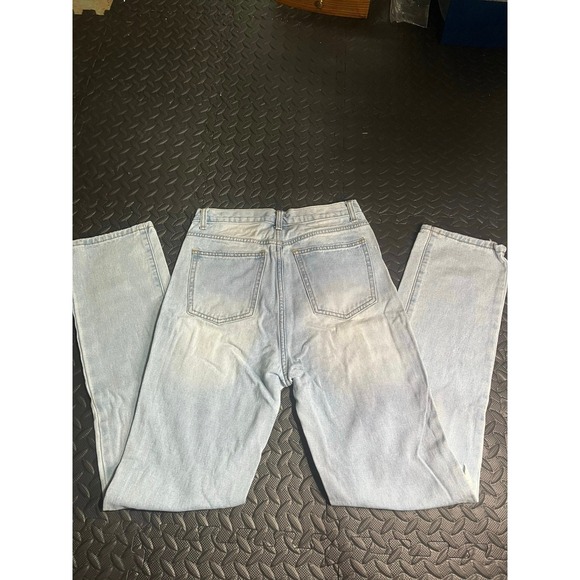 Redial Premium‎ Denim Collection Distressed Light Wash High Waist Jeans - Picture 3 of 5